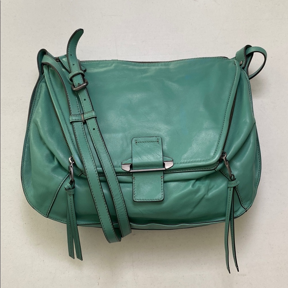 Kooba Leroy Teal Crossbody Bag
